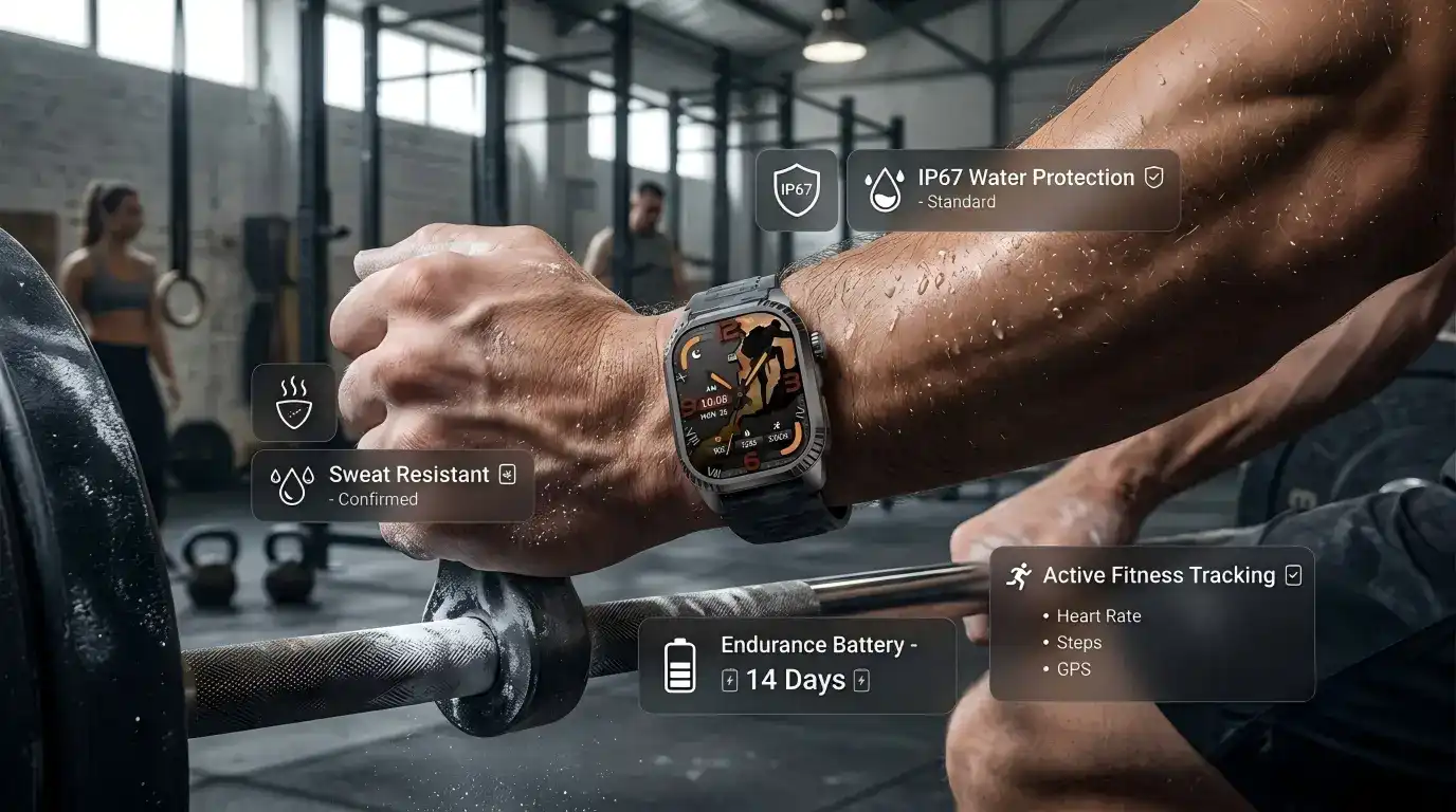 Can an Aluminum Smartwatch Survive Workouts? Real Durability Test